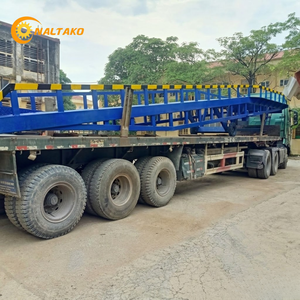 Rampa de Carga para Montacargas de 10 Toneladas con Ruedas de Goma Sólida de 12 m para Superficies Irregulares en Patios Logísticos - Product Image 3