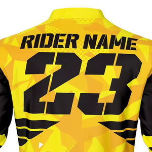 เสื้อแข่งมอเตอร์ครอสขายส่ง ปรับแต่งสีลายไฟได้ ชุดกีฬา - Product Image 4