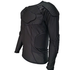 Men Thermal Graphic Print Fleeced Sports Long Sleeves Shirts and Pants Set Compression Workout Set Compression Shirt Men - Product Image 5