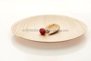 Accueil-Plateau ovale compostable de 13 pouces, plaque carrée jetable écologique de conception moderne pour les fêtes - Product Image 4