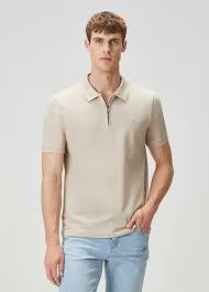 Polo Homme Manches Courtes Haute Qualité 2026 Jaune et Bleu avec Manches Raglan et Col Contrastant – Performance Optimale - Product Image 3