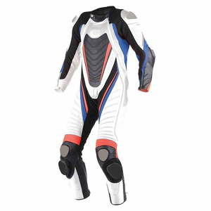 Chaqueta de Motociclismo de Cuero Genuino Personalizada, Ropa Deportiva Protectora y Transpirable para Adultos Motociclistas - Product Image 1