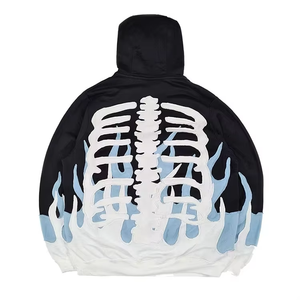 Sudadera con capucha para hombre informal de primera calidad con ajuste cómodo y características personalizadas, perfecta para usar todos los días con estilo, mezcla de algodón básica - Product Image 5