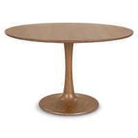 Table à manger rustique en bois de récupération, grande table de cuisine en pin massif de style farmhouse avec base robuste en H pour 8 personnes