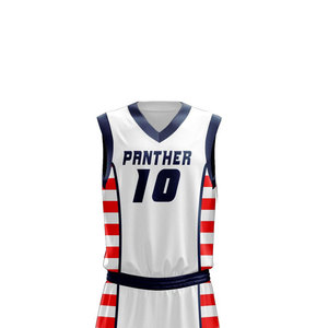 Uniformes de baloncesto de diseño y color personalizados OEM, conjuntos de uniformes de baloncesto de manga corta con estampado por sublimación en color sólido - Product Image 6