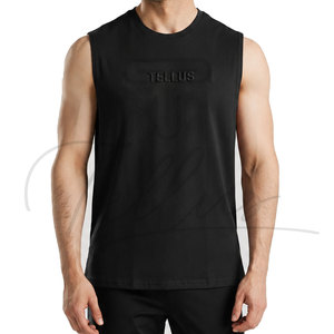 Tank Tops <b>Men's</b> Fitness Gym Summer Cotton <b>Vest</b> Male Sleeveless Tops <b>Slim</b> Fit Casual Style Design Breathable <b>Man</b> Tank Tops - Product Image 2