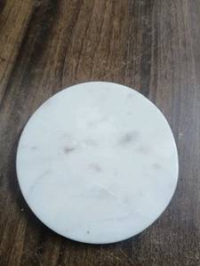 Sous-verres de table ronds en marbre de luxe moderne, écologiques, de haute qualité, personnalisables en taille, avec couleur et logo sur mesure, tapis et coussinets. - Product Image 5