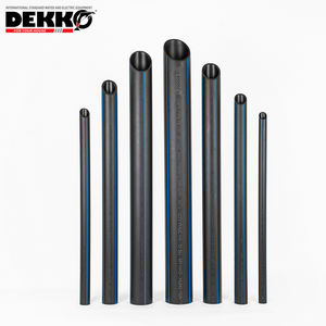 DEKKO PN25 Haute Qualité HDPE PVC Tube D'eau Noir En Plastique Drainage Tuyau D'alimentation DIN Standard Soudage Douille Moulage En Gros - Product Image 5