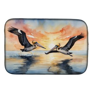 แผ่นรองจานซับน้ำหลากสี14 "X 21" แผ่นรองจานสำหรับห้องครัว - Product Image 1