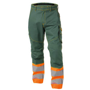 Pantalones de Seguridad de Alta Visibilidad OEM con Múltiples Bolsillos, Pantalones Impermeables de Alta Visibilidad Color Naranja para Trabajadores - Product Image 1