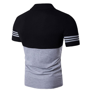 Polo de golf anti-humidité avec logo personnalisé OEM, tissu haute performance, fournisseur en gros, polo décontracté pour le travail - Product Image 4