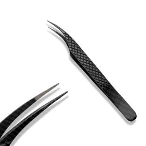 แหนบขนตาเหล็กบริสุทธิ์หลายสีทันสมัยน้ำหนักเบาใช้งานได้อย่างชำนาญราบรื่นและสะดวกสบาย - Product Image 5