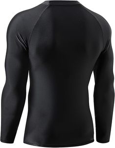 Maillot de compression à manches longues pour homme, protection solaire, BJJ, Rash Guard, tenue de combat, design de logo personnalisé, respirant, séchage rapide, ajusté - Product Image 3