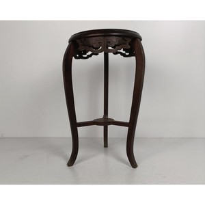 Deep Blue Walnut Wood Handcrafted Traditional Planters Plant Stands for Home <b>Decoration</b> | OEM Custom Wholesale Aqudus Saleem - Product Image 1