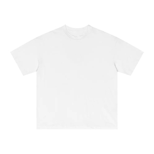 Wholesale Casual Loose Simple Blank Custom Silk Screen Printed Acid Wash Boxy Design 100% Cotton High Quality Men's Front - Product Image 3