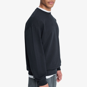 Wholesale Autumn Winter Custom Men's Crew Neck 100% Cotton Sweater Crewneck Knit Pullover <b>Jumpers</b> Sweatshirt Hoodie - Product Image 6