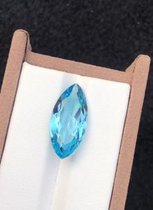 Piedra Preciosa de Topacio Azul Natural de 10.85 Quilates, Piedra Suelta Azul Cielo Genuina de Alta Calidad para Joyería, Venta al Por Mayor - Product Image 5