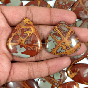 Venta al por mayor de cabujones de jaspe Noreena natural, piedras preciosas sueltas, cristales curativos de cuarzo, lote de cristales de cuarzo. - Product Image 2