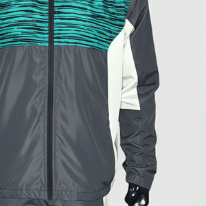 Chaqueta cortavientos de buena calidad, conjunto de dos piezas, conjuntos cortos cortavientos al por mayor, chándales cortavientos para mujeres y hombres - Product Image 4