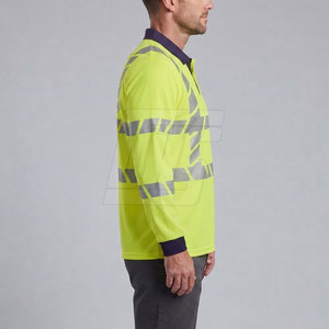 Camisetas Polo de Manga Larga para Hombre, Cuello Clásico, Uniformes, Camisetas Resistentes para Personal de Negocios, Trabajos al Aire Libre y de Servicio - Product Image 6