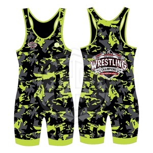 Combinaison de lutte personnalisée de luxe avec logo personnalisé, vêtements de sport par sublimation, combinaison de musculation pour jeunes, combinaison de lutte pour hommes - Product Image 2