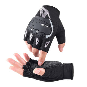 Guantes de Levantamiento de Pesas de la Mejor Calidad, Antideslizantes, con Muñequera Ajustable, de Cuero, Dedos Completos, Unisex, para Ciclismo de Invierno, Fabricante Profesional - Product Image 1