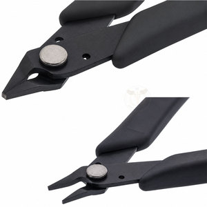 Pince à bec courbé Xuron de qualité supérieure, en plastique, professionnelle, personnalisable, pour la fabrication de bijoux, la création de colliers, sur mesure - Product Image 3