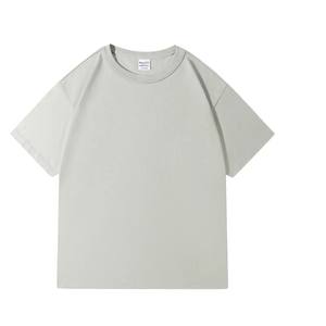 Camisetas Personalizadas de Moda Urbana para Hombre, Color Sólido, Alta Calidad, 100% Poliéster, Transpirables, de Secado Rápido, Corte Holgado, Impresión de Logotipo Personalizado - Product Image 3