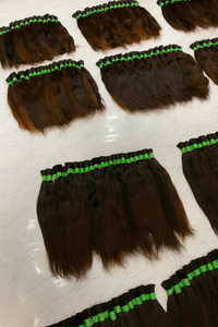 Cheveux humains naturels bruts Remy d'Inde du Sud de 26 pouces, ondulés, noirs naturels, non traités, pour tressage et fabrication de perruques - Product Image 2