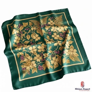 Elegant Womens <b>Square</b> <b>Scarves</b> Soft Lightweight Fashion Accessories OEM ODM Manufacturer Fiji Custom Fabric Products Bulk Supply - Product Image 6