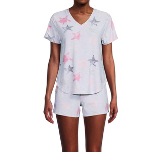 Ensemble coordonné tendance pour femmes, tissu respirant, confortable pour un usage quotidien, mode moderne, vêtements légers, tenue décontractée d'été - Product Image 1