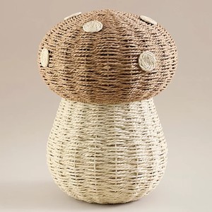 Cesta de Almacenamiento Infantil de Papel Sostenible con Forma de Hongo y Tapa, Organizador de Juguetes Hecho a Mano para Guardería, Cesta de Almacenamiento al por Mayor - Product Image 3