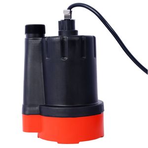 Pompa Sommergibile Elettrica Portatile 1/4HP 2000GPH in Termoplastica con Cavo di Alimentazione da 3 Metri per Pompe di Drenaggio - Product Image 2