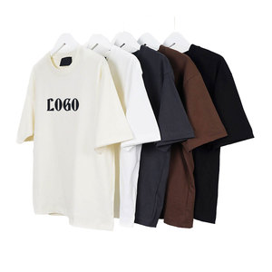 Camisetas al por Mayor, Ropa de Algodón con Logotipo Personalizado para Hombre y Unisex, Camisetas Extra Grandes para Uso Casual y Estilo Urbano - Product Image 1