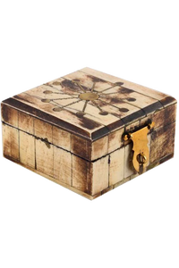 FAIZA CRAFT FC-185 Boîte à bijoux artisanale écologique classique en os incrusté, de haute qualité, personnalisable, à un seul niveau, pour rangement décoratif - Product Image 4
