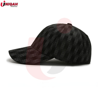 Casquette de baseball unisexe à 6 panneaux en flanelle de coton à carreaux, chapeau décontracté printemps-automne, ajusté 56-58CM