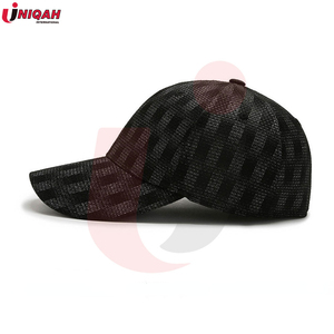 Unisex 6-Panel Plaid Baseball Cap Cotton Flannel Casual <b>Hat</b> Spring Autumn Fitted 56-58CM - Product Image 3
