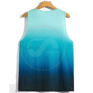 Custom Made Men's <b>Workout</b> <b>Tank</b> <b>Top</b>-Knitted Casual Style Breathable Quick Dry Eco-Friendly 100% Cotton - Product Image 2
