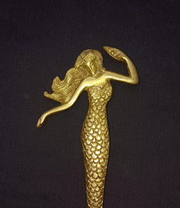 Ouvre-bouteille sirène dorée en métal, forme animale, ouvre-bouteille manuel, outil décoratif pour bar, accessoire de cuisine - Product Image 4