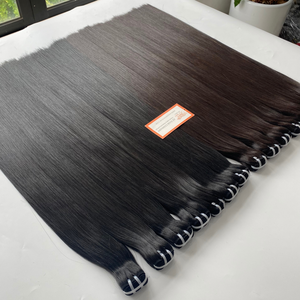 ผมต่อแบบตรงจากกระดูกมนุษย์แนว100% - Product Image 4