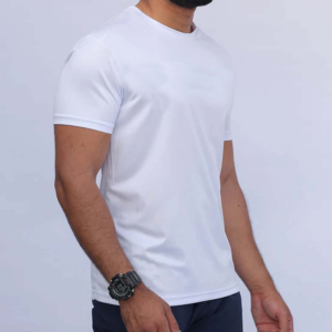 Camiseta deportiva de verano con cuello redondo para hombre, camisetas de entrenamiento de manga corta, ropa de marca, camisetas 100% de algodón para hombre - Product Image 2