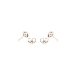 Pendientes con piedras preciosas de zafiro naranja natural, diseño sencillo, forma cuadrada, para hombres y mujeres, joyería fina - Product Image 6