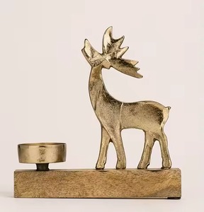 Premium Metal Christmas Candle Decor <b>Tealight</b> <b>Holder</b> for Hospitality and Retail Buyers - Product Image 3
