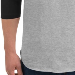 Mens <b>Dad</b> Graphic Raglan T-<b>Shirt</b> Three Quarter Sleeve Crew Neck Casual Baseball Tee Soft Cotton Custom Printed Wholesale Apparel - Product Image 6