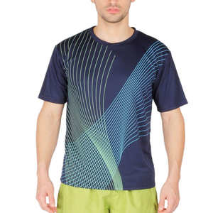 T-shirt à manches courtes pour homme, coupe ample, col rond, imprimé en sérigraphie avec logo personnalisé, 100% coton, léger - Product Image 1