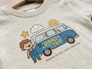 Bulk Custom-made Unisex White Crew-neck T-shirts for Adults Featuring Custom Embroidery of <b>Cartoon</b> Animal Names Vietnam. - Product Image 4