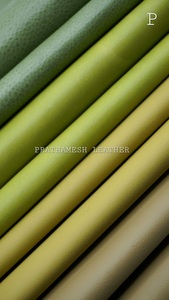 Feuilles de cuir de vachette véritable brossé suédé uni pour sacs, pochettes et cabas – Qualité supérieure authentique - Product Image 3