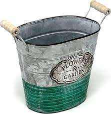 Bac à plantes de jardin galvanisé antirouille pour la culture d'herbes et de fleurs en intérieur et en extérieur, en promotion - Product Image 3