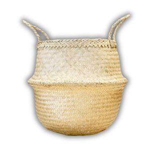 Decorative Handmade SEAGRASS BELLY <b>BASKETS</b> for Plant Pot Cover and Decor, Multi-Purpose Storage and Plant <b>Basket</b> - Product Image 1