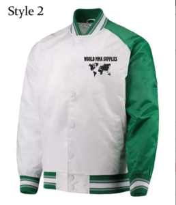 Blouson bomber décontracté pour homme en polyester fin rouge, coupe-vent et respirant, avec col montant et fermeture éclair - Product Image 2